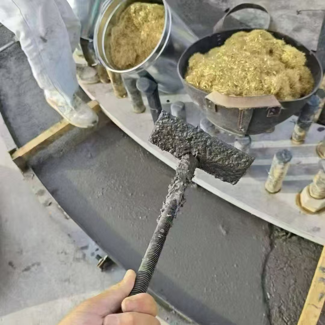 南谯C120钢纤维高强无收灌浆料 轧机压缩机汽轮机发电机锻压设备底座灌浆材料